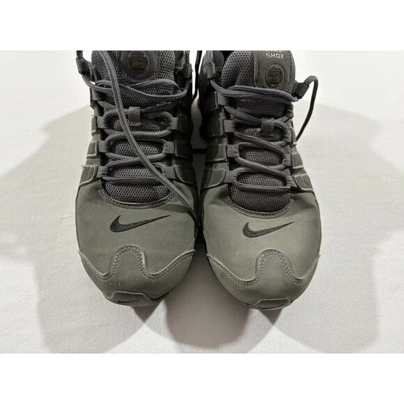 Nike Shox NZ Metal Grey Mens Athletic Sneakers Shoes 378341-059 Gym Run Sz 12 - Picture 4 of 11